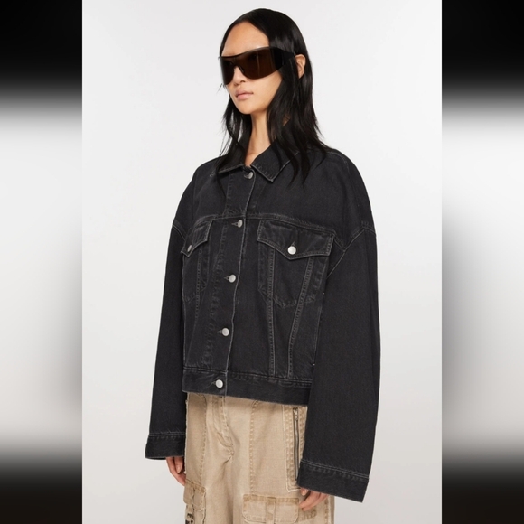 Acne Studios Bla Konst Denim Jacket - Picture 2 of 5